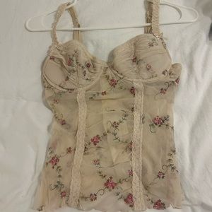 Vintage Corset Top